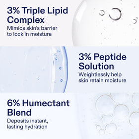 Skinfix product label close-up showing clean ingredient callouts