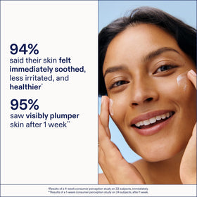 dispensing Skinfix serum from pump, demonstrates easy application and quick absorption