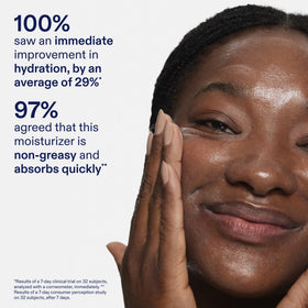 Skinfix cream in hand showing 1.7 oz scale for travel-friendly convenience