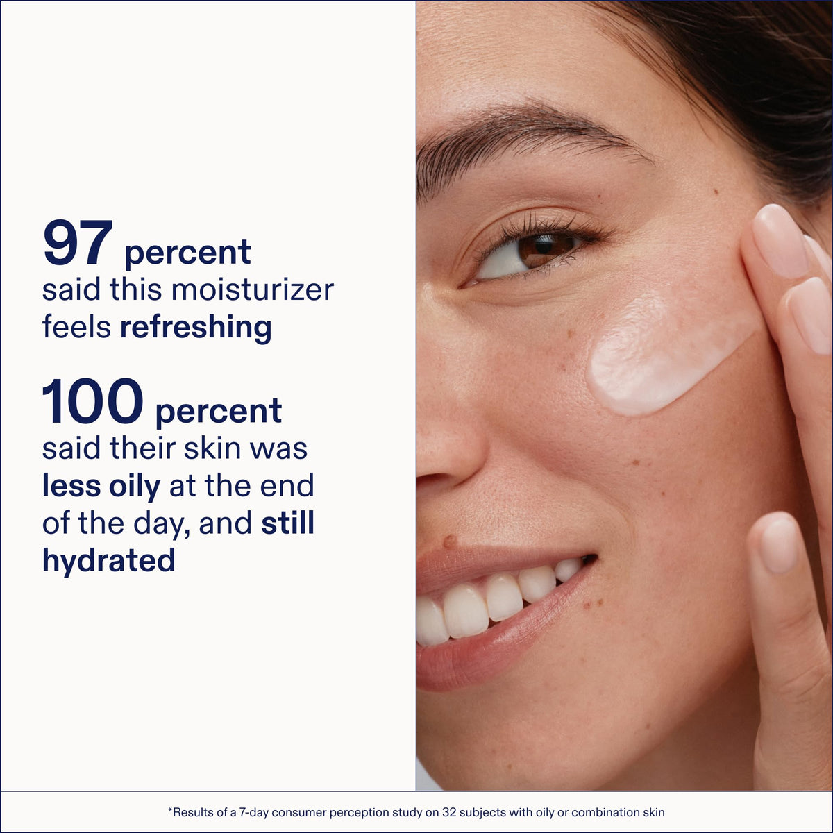 Skinfix product with key ingredients display highlighting hyaluronic acid and niacinamide benefits