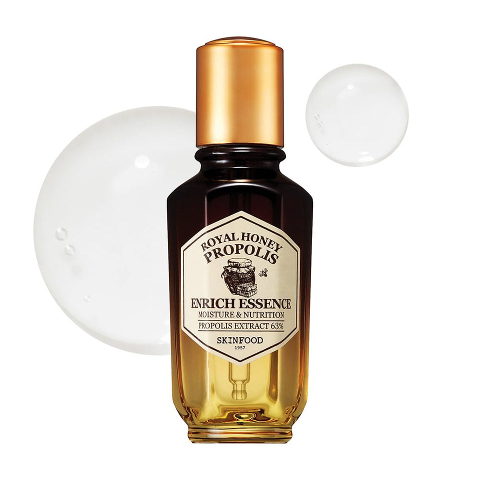 SKINFOOD 1957 front packaging showing serum bottle and benefits