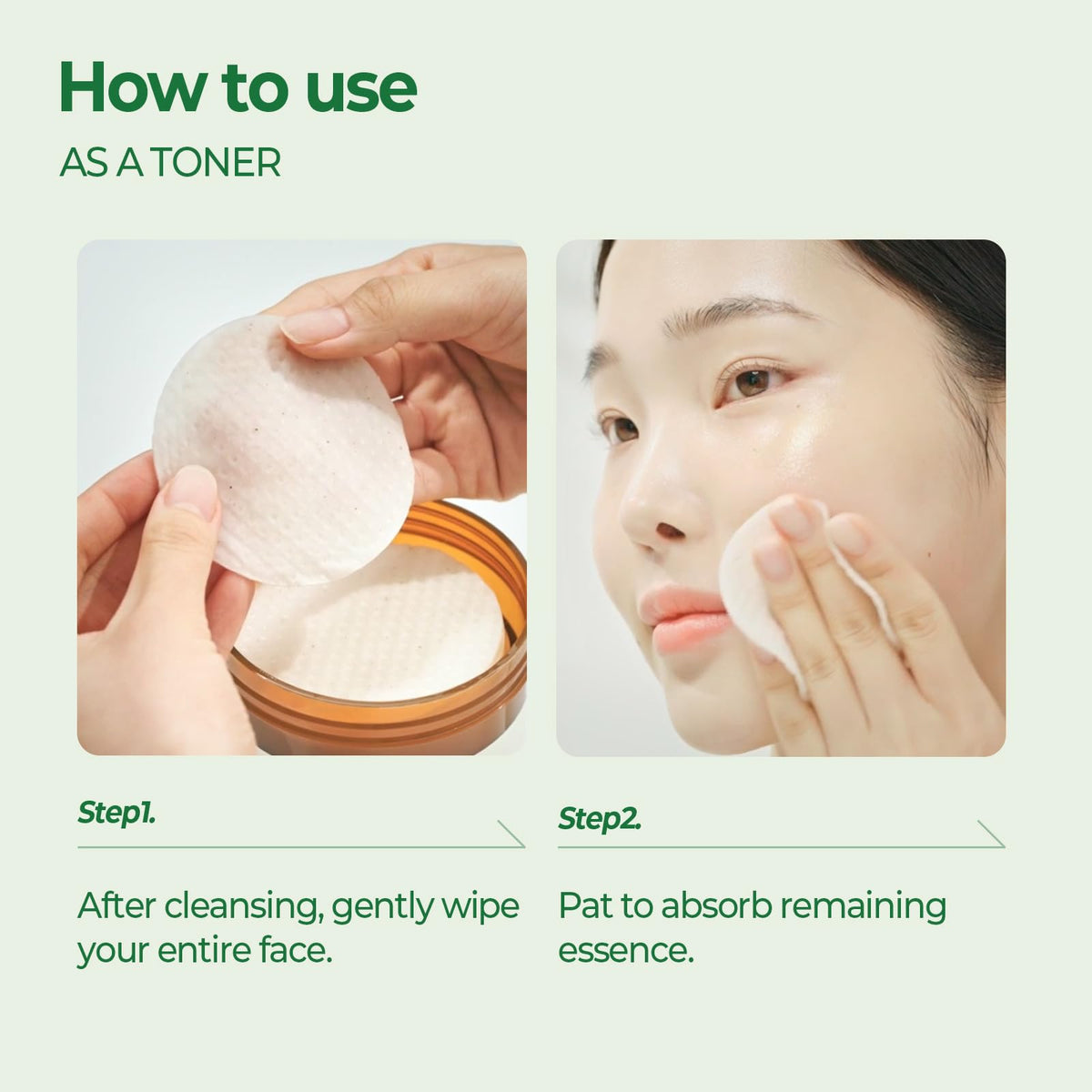 SKINFOOD parsley extract and botanical visual emphasizing natural pantothenic source