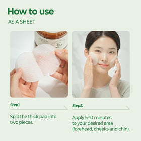SKINFOOD pad on bathroom counter in routine setting showing daily convenience