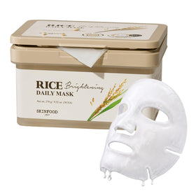 SKINFOOD 1957 front packaging showing 30-sheet rice mask for daily hydration