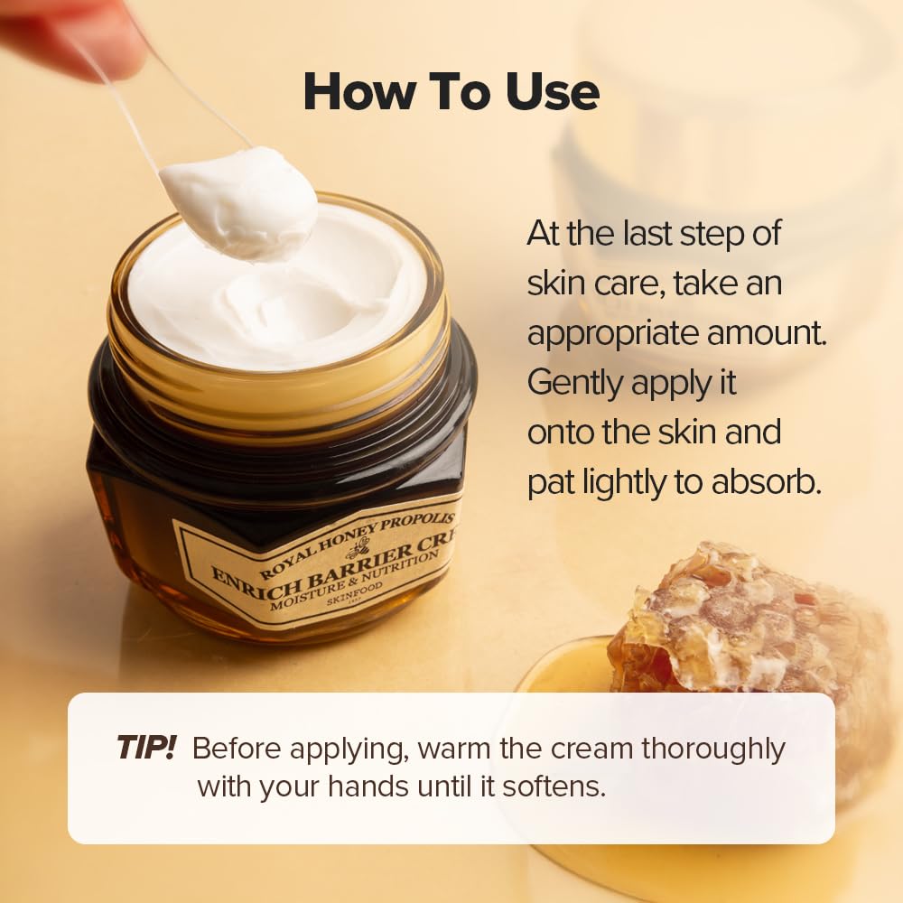 SKINFOOD jar on bathroom counter lifestyle shot conveying daily skincare ritual