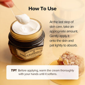 SKINFOOD jar on bathroom counter lifestyle shot conveying daily skincare ritual