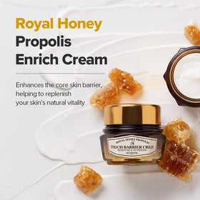 SKINFOOD close-up cream texture revealing silky richness for smoother skin