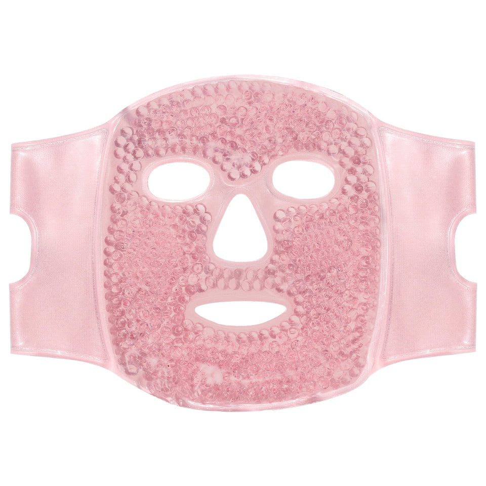 SKIN GYM CryoChill front view showing mask shape and coverage for depuffing