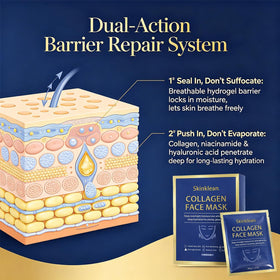 SkinKlean patch on face application demonstrating contour fit comfort