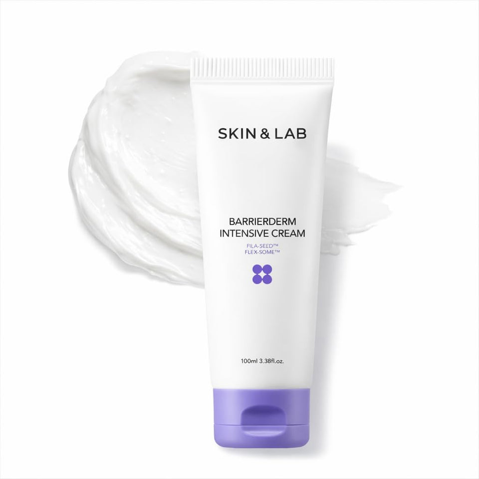 SKIN & LAB front jar view showing clean packaging and 100ml volume benefit