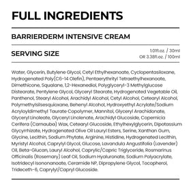 SKIN & LAB packaging label close-up showing ingredient highlights and product trust benefit