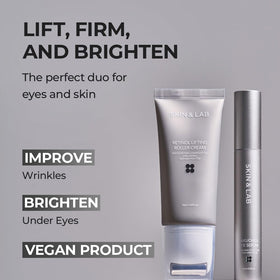 SKIN & LAB gift box styled on table highlighting gift-ready presentation benefit