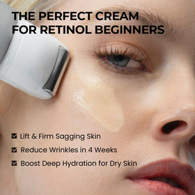 SKIN & LAB close-up of metal roller applicator delivering controlled massage benefit
