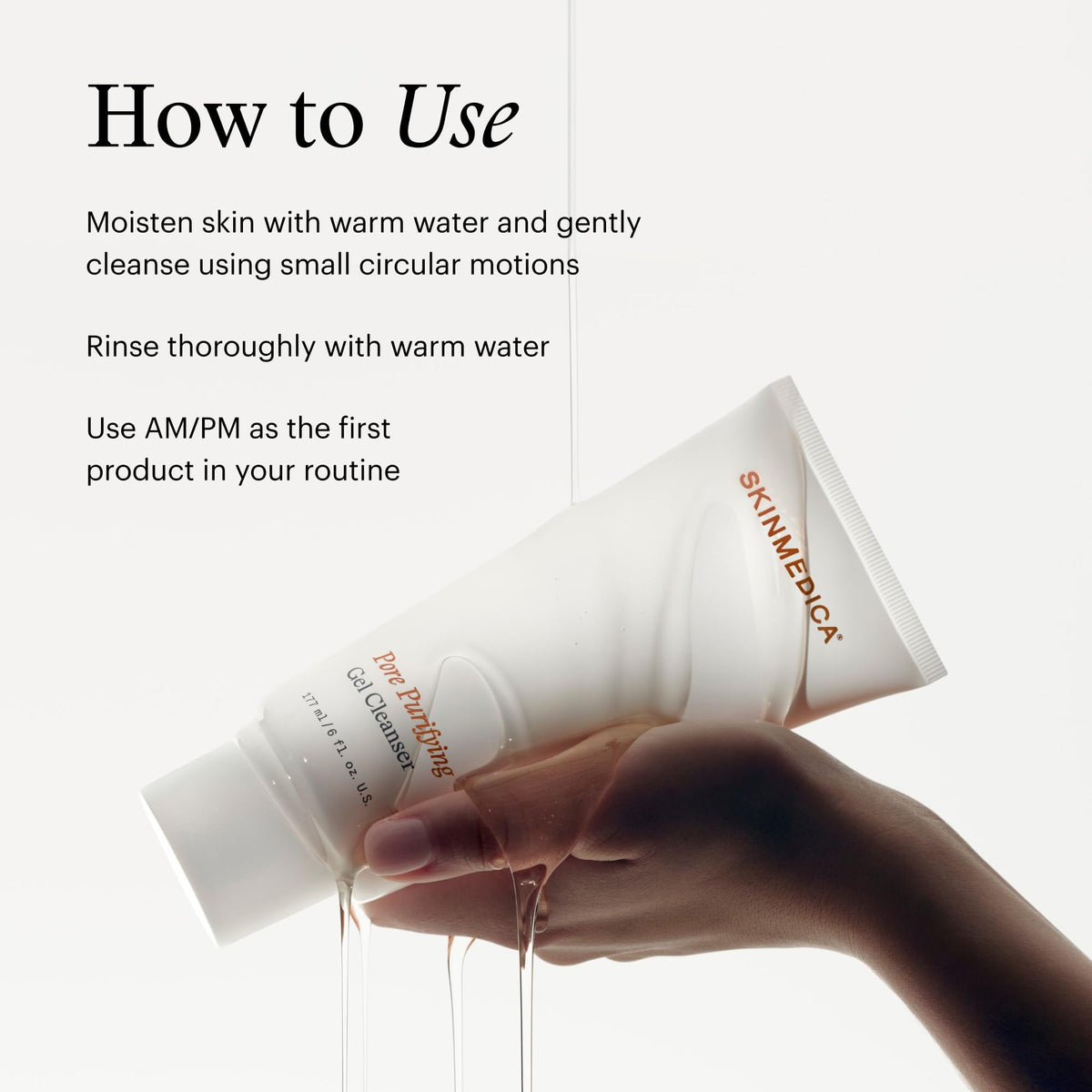 SkinMedica placed by bathroom sink showing everyday skincare routine benefit