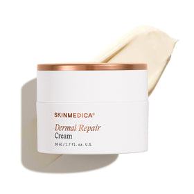SkinMedica jar front view showing clean packaging and product benefits