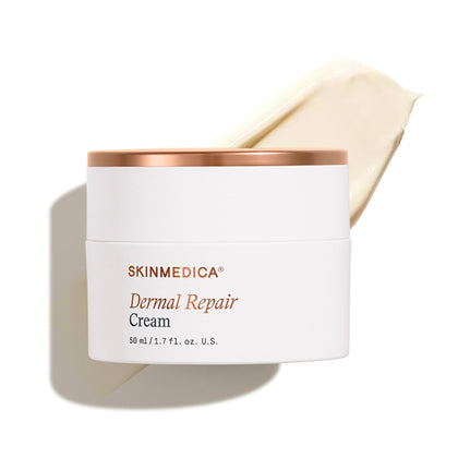 SkinMedica jar front view showing clean packaging and product benefits