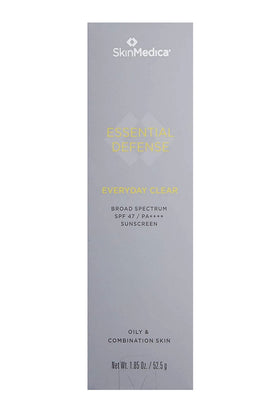 SkinMedica applied to cheek demonstrating lightweight coverage benefit