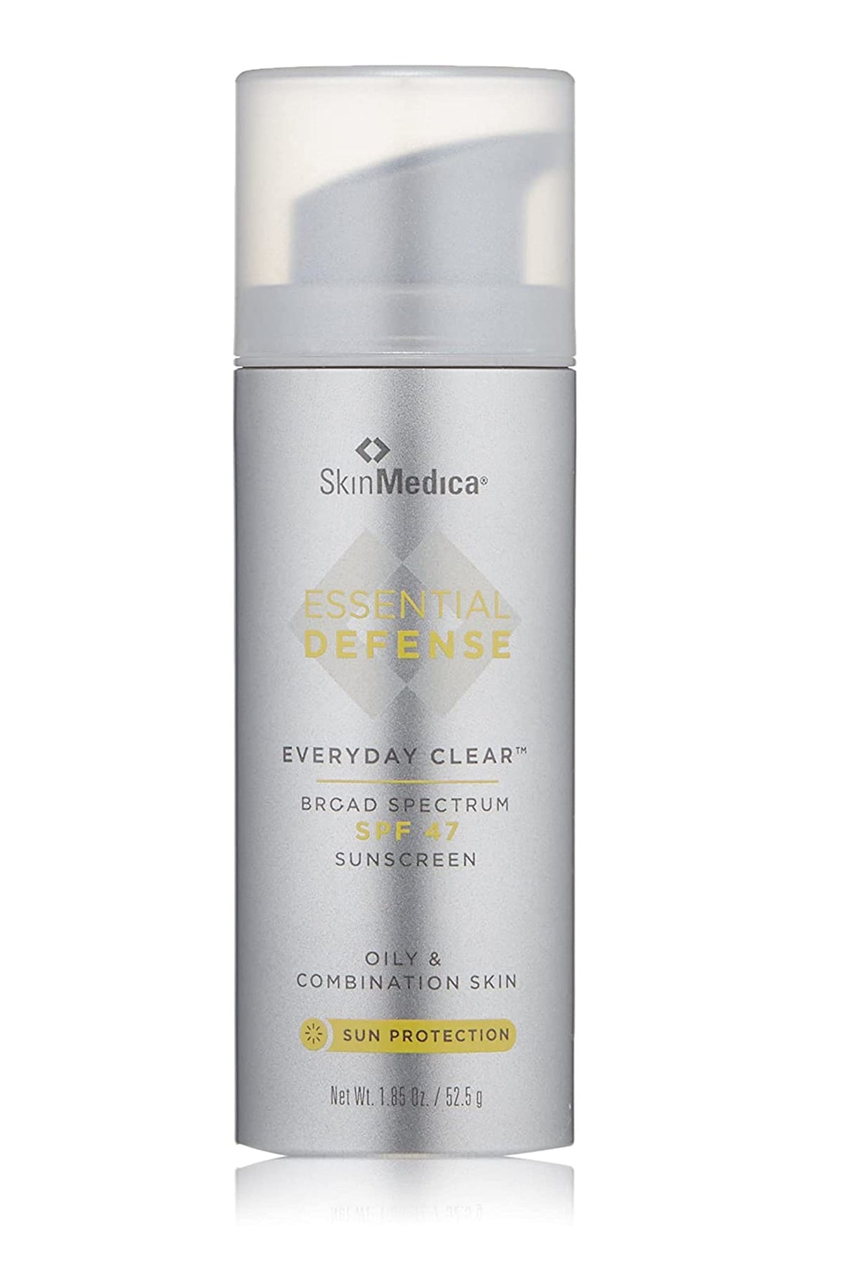 SkinMedica front packaging showing tube and SPF benefits
