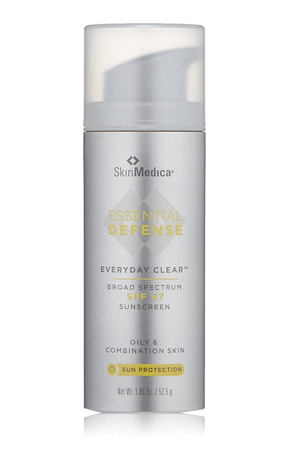 SkinMedica front packaging showing tube and SPF benefits