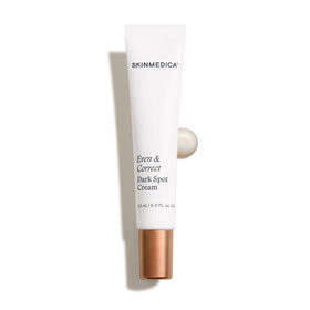 SkinMedica front packaging showing bottle and benefits