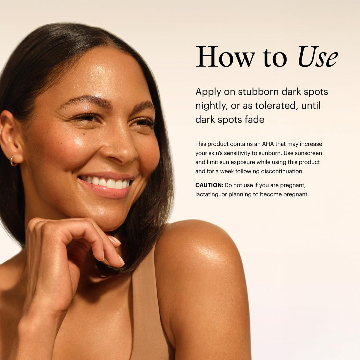 SkinMedica ingredient label highlighting potent dark spot actives