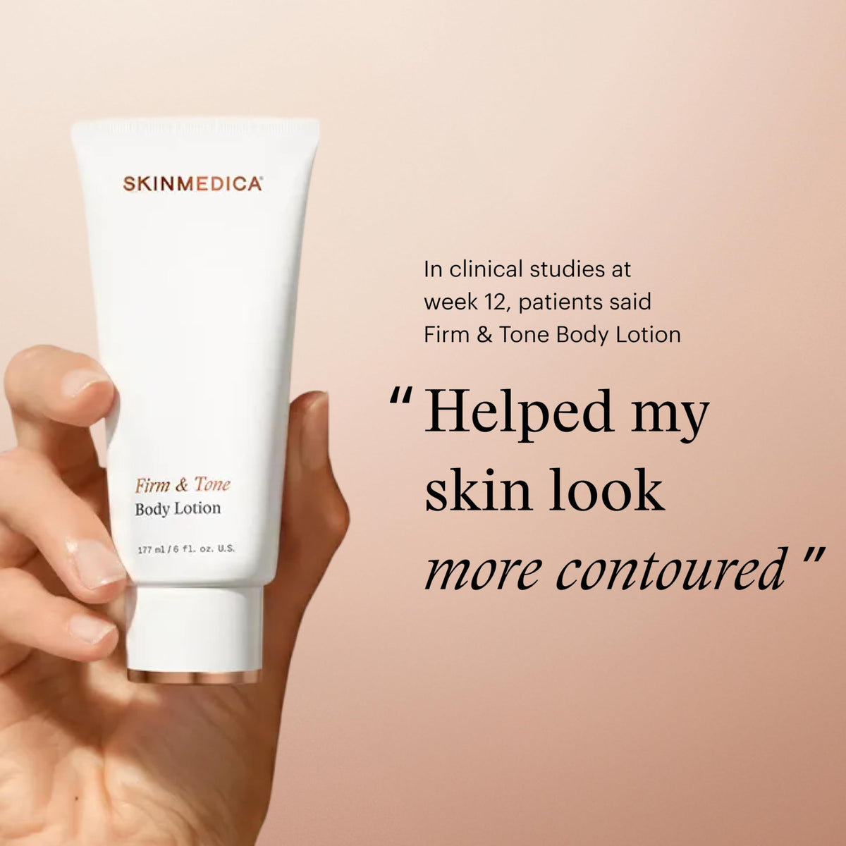 SkinMedica lotion staged on bathroom shelf conveying daily routine convenience