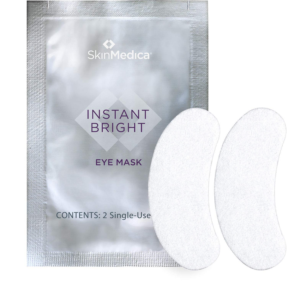 SkinMedica front packaging showing cooling eye patches and benefits