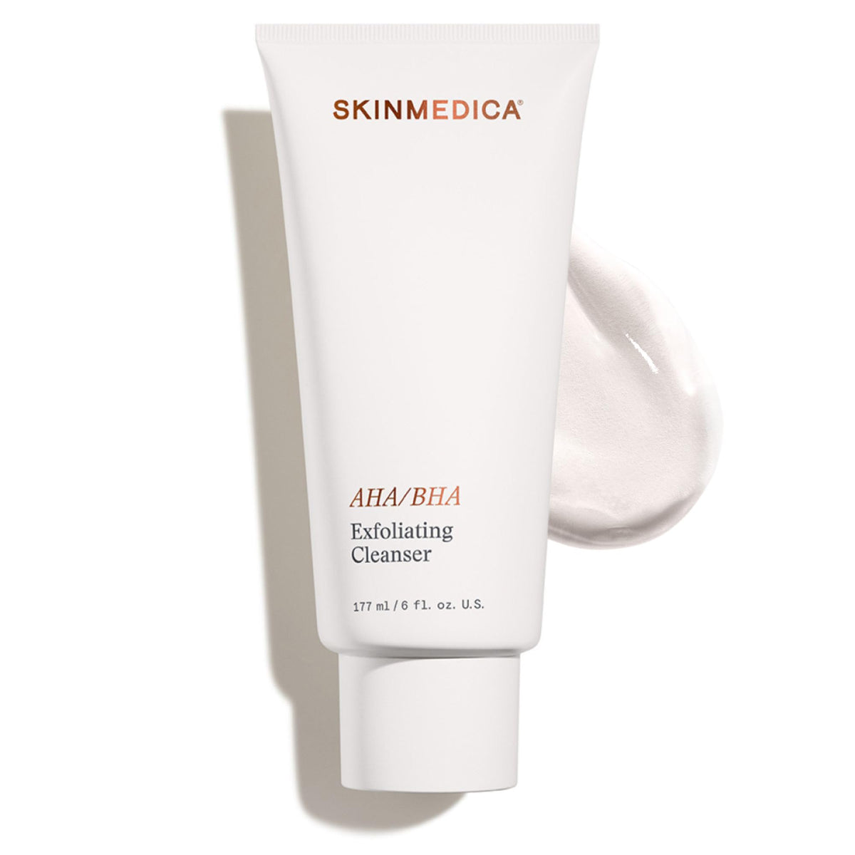 SkinMedica front packaging showing tube and product benefit of gentle exfoliation