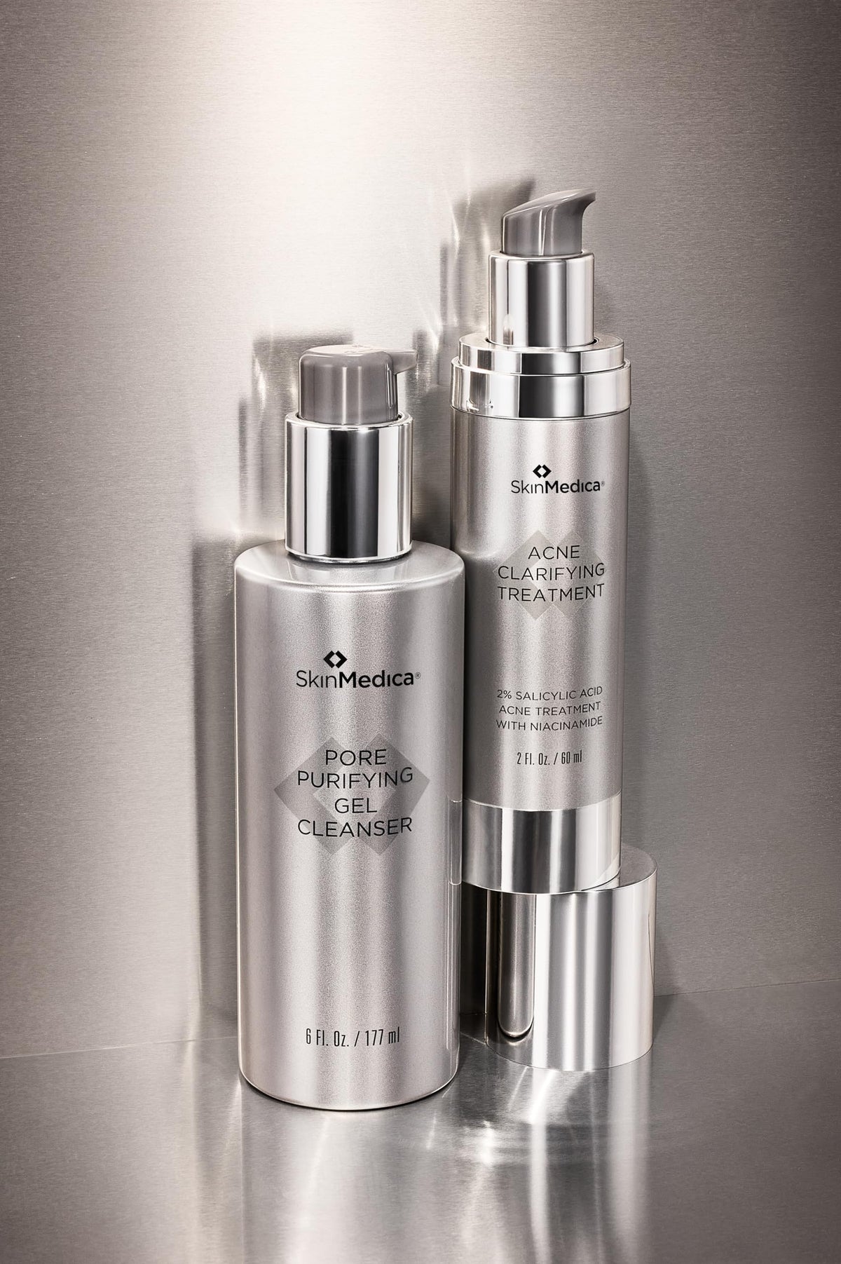 SkinMedica gel texture close-up highlighting smooth formula and gentle exfoliation