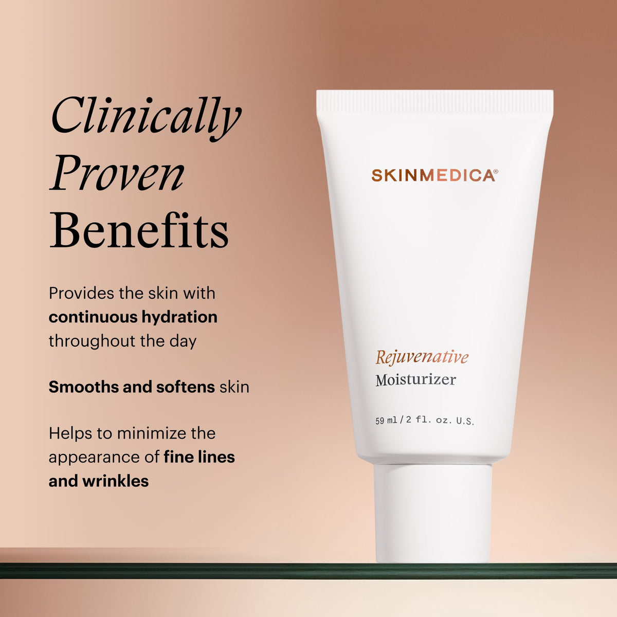 SkinMedica label close-up listing vitamins A C E, highlights active ingredients