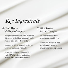 SkinMedica applying moisturizer to face showing lightweight finish and dewy radiance