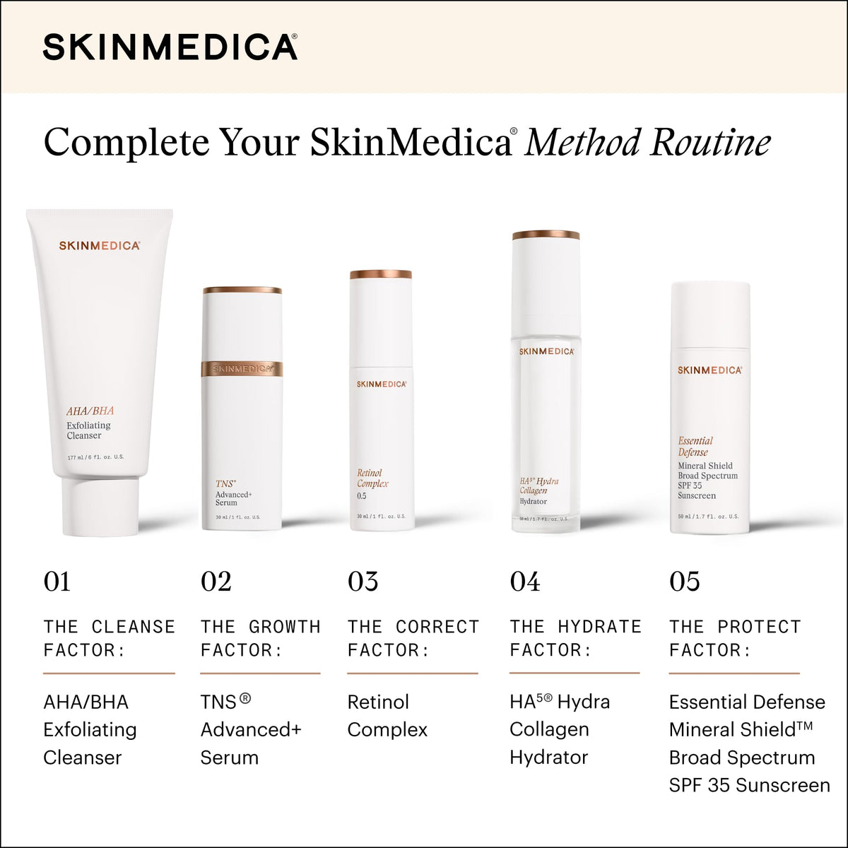 SkinMedica bottle next to towel in evening routine lifestyle setting