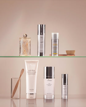 SkinMedica gel texture close-up illustrating smooth, fast-absorbing formula benefit
