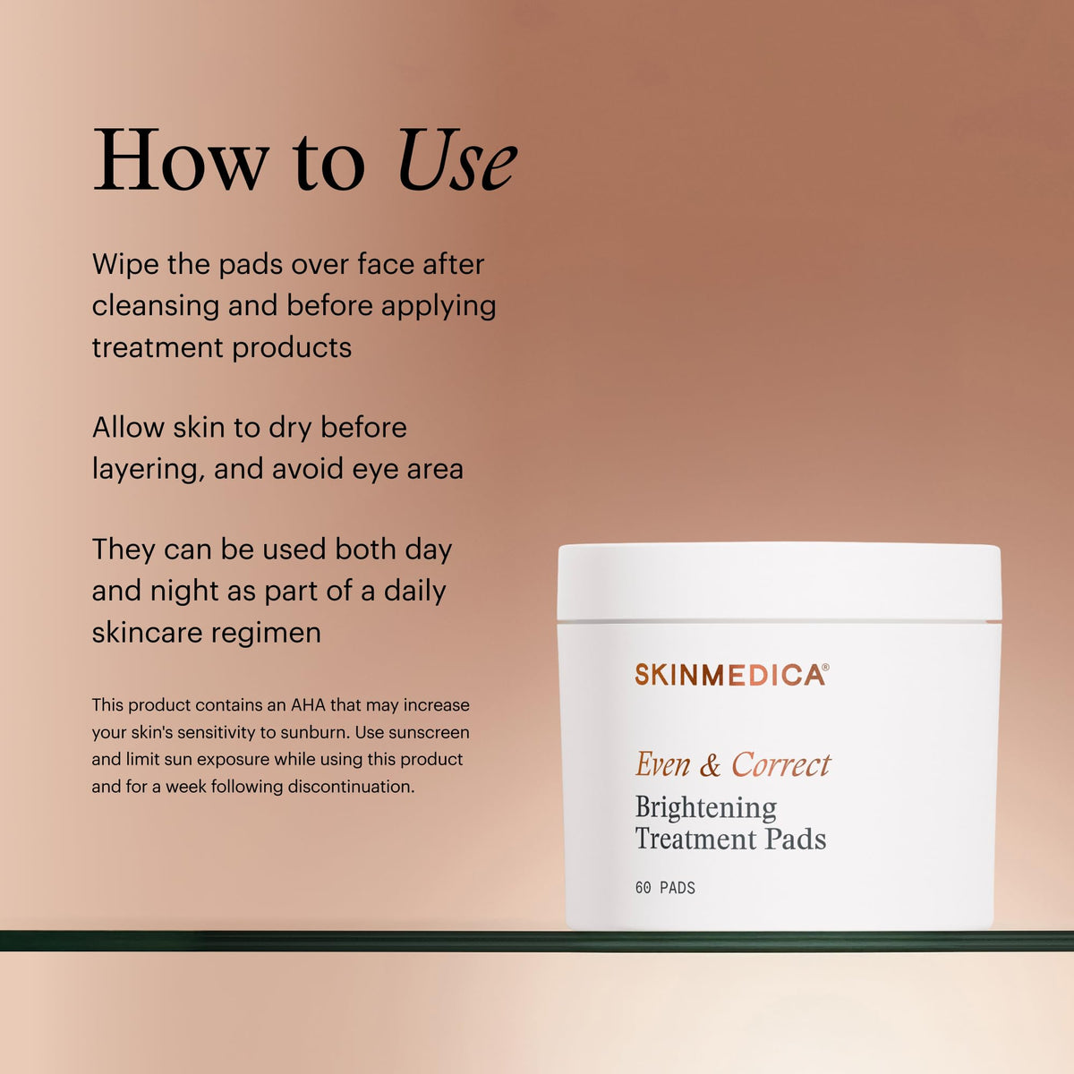 SkinMedica container next to hand to show product size and portability