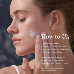 SkinMedica sunscreen layered under makeup showing seamless blend and finish