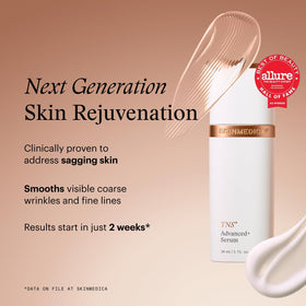 SkinMedica pump dispensing mixed serum demonstrating easy application and precise dosage