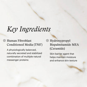 SkinMedica cream being applied to hand demonstrating hydration and absorbency