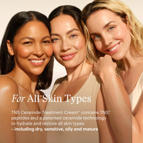 SkinMedica ingredient visual emphasizing ceramide and peptide technology benefits