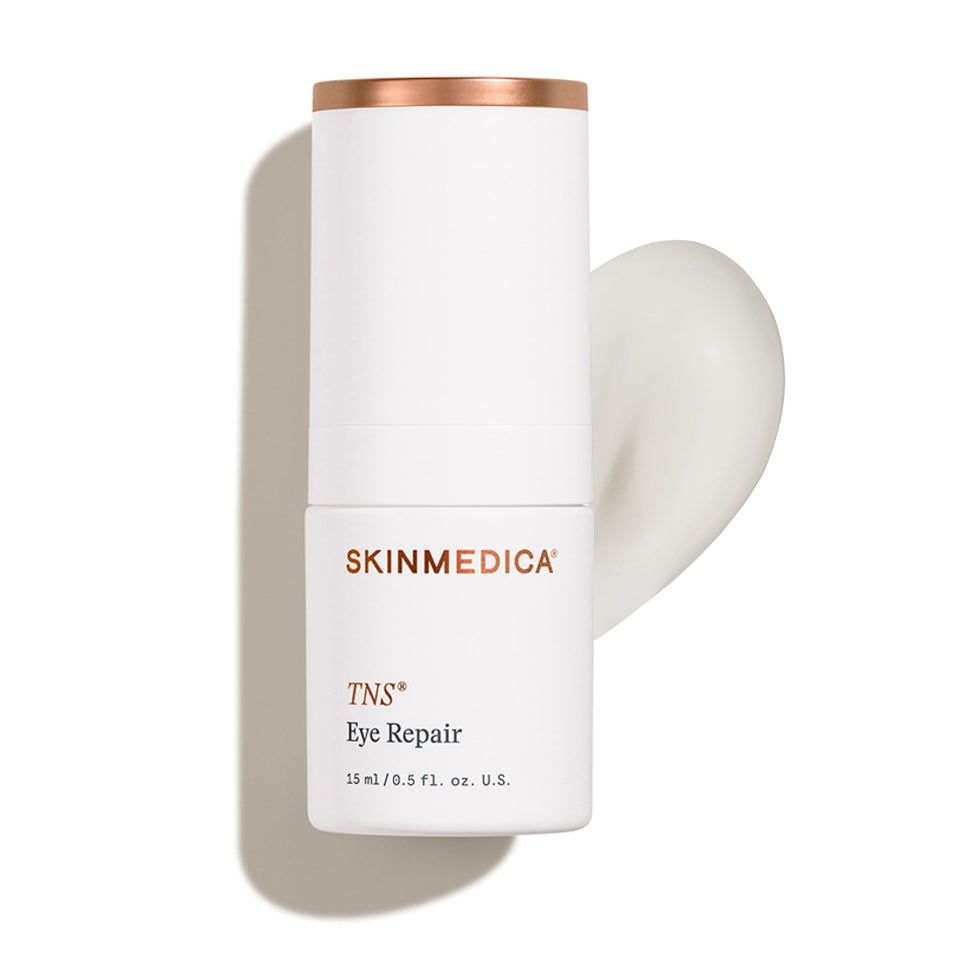 SkinMedica front packaging showing jar and box, conveys premium care