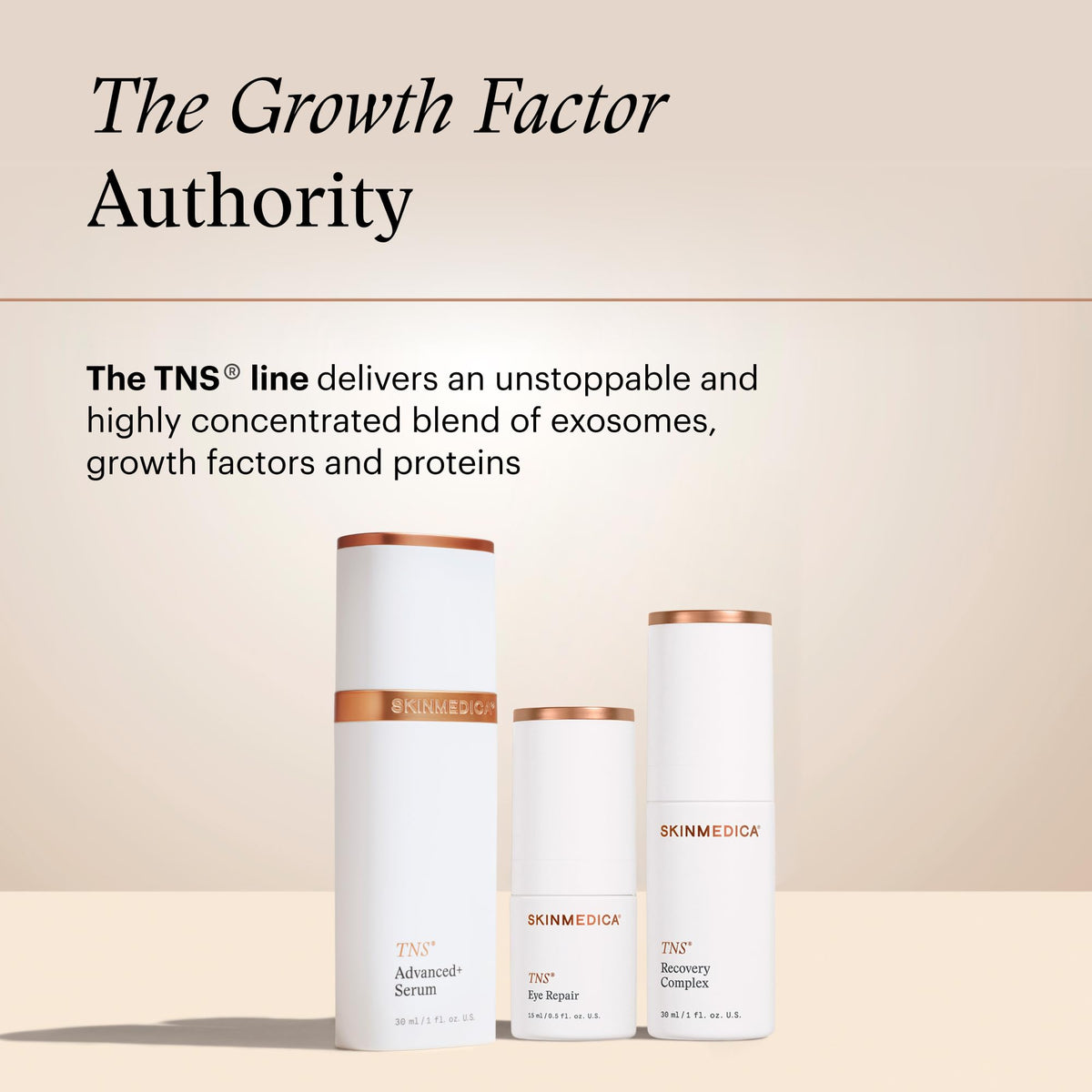 SkinMedica ingredients label close-up listing vitamins and peptides, shows transparency