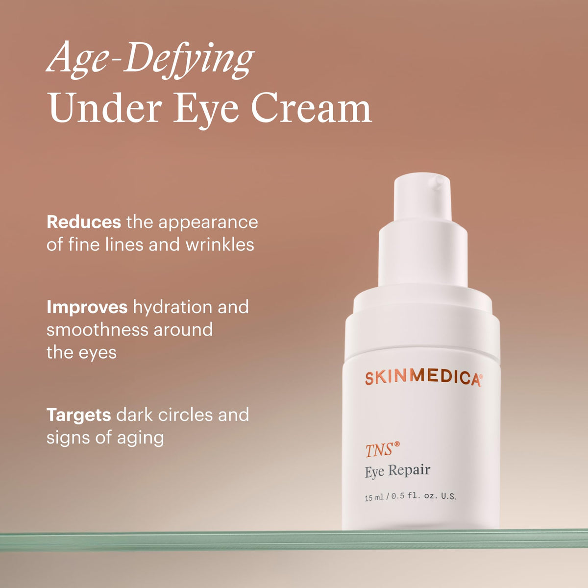 SkinMedica creamy texture swirl demonstrating hydrating consistency