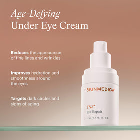SkinMedica creamy texture swirl demonstrating hydrating consistency