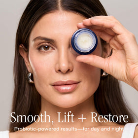 SKINN close-up of balm texture melting for rich overnight hydration benefit