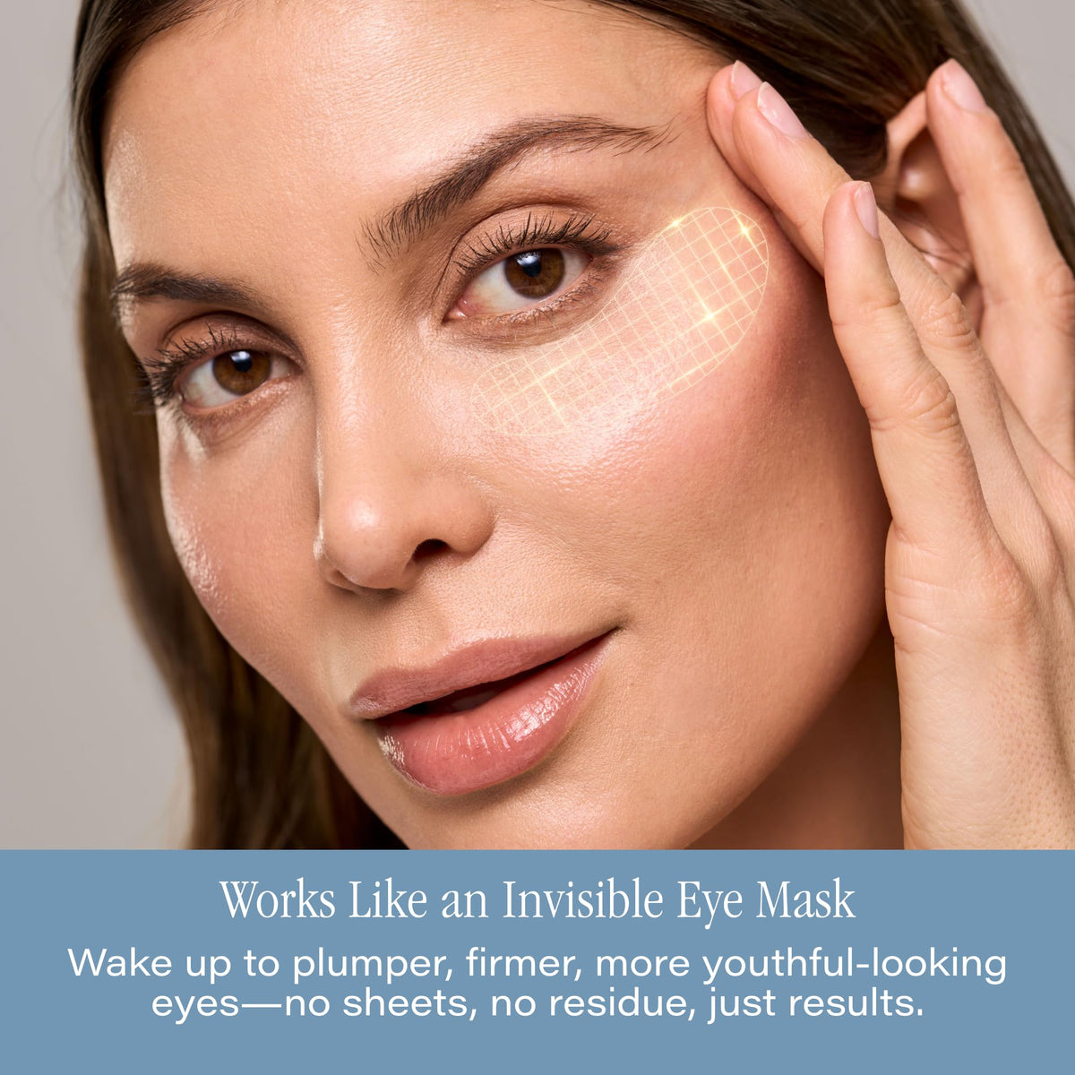 SKINN balm beside fingers to show compact size and travel-friendly benefit