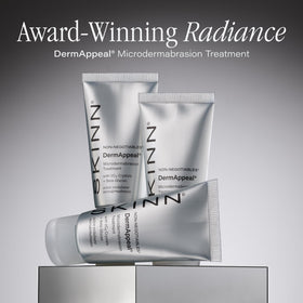 SKINN close detail of VC5 exfoliating crystals demonstrating polishing action