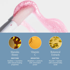 SKINN jar of Manuka honey and oils highlighting nourishing ingredients