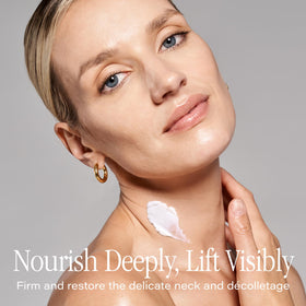 SKINN close-up of creamy texture highlighting hydration benefits