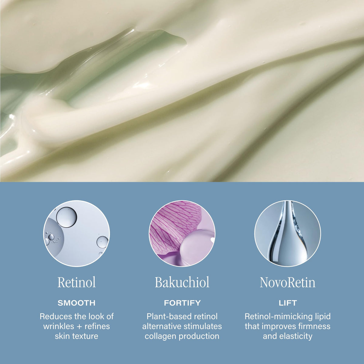 SKINN jar in hand showing 1.7 fl oz scale and travel-friendly size
