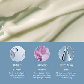 SKINN jar in hand showing 1.7 fl oz scale and travel-friendly size