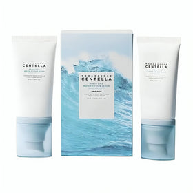SKINSINS front packaging showing twin 50ml tubes and SPF benefit
